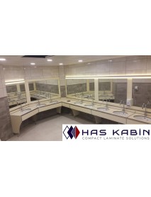 Kompakt Laminat Tezgahlar | EMF İnşaat