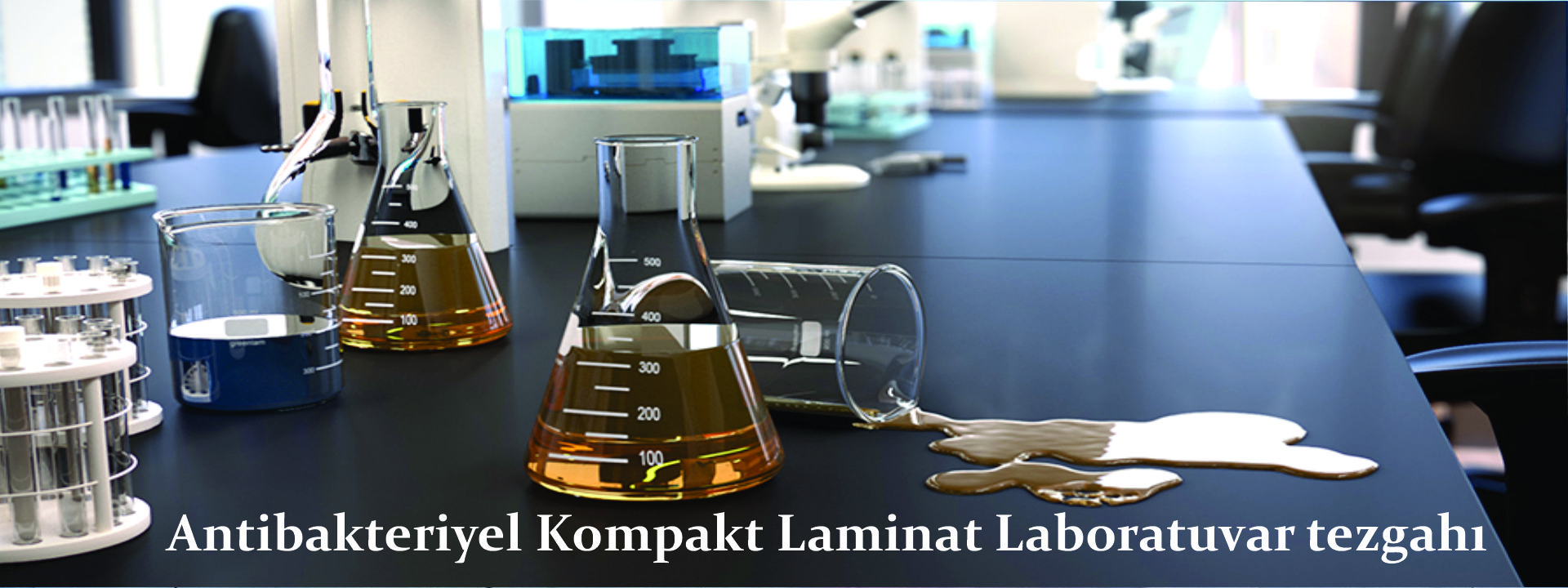 Kompakt Laboratuvar Tezgahlar